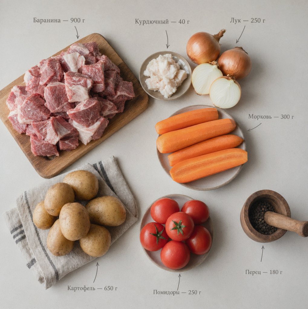 Ингредиенты