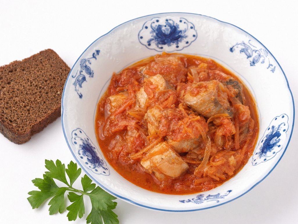 Рыба под маринадом из минтая - закуска из кулинарии 1970-х