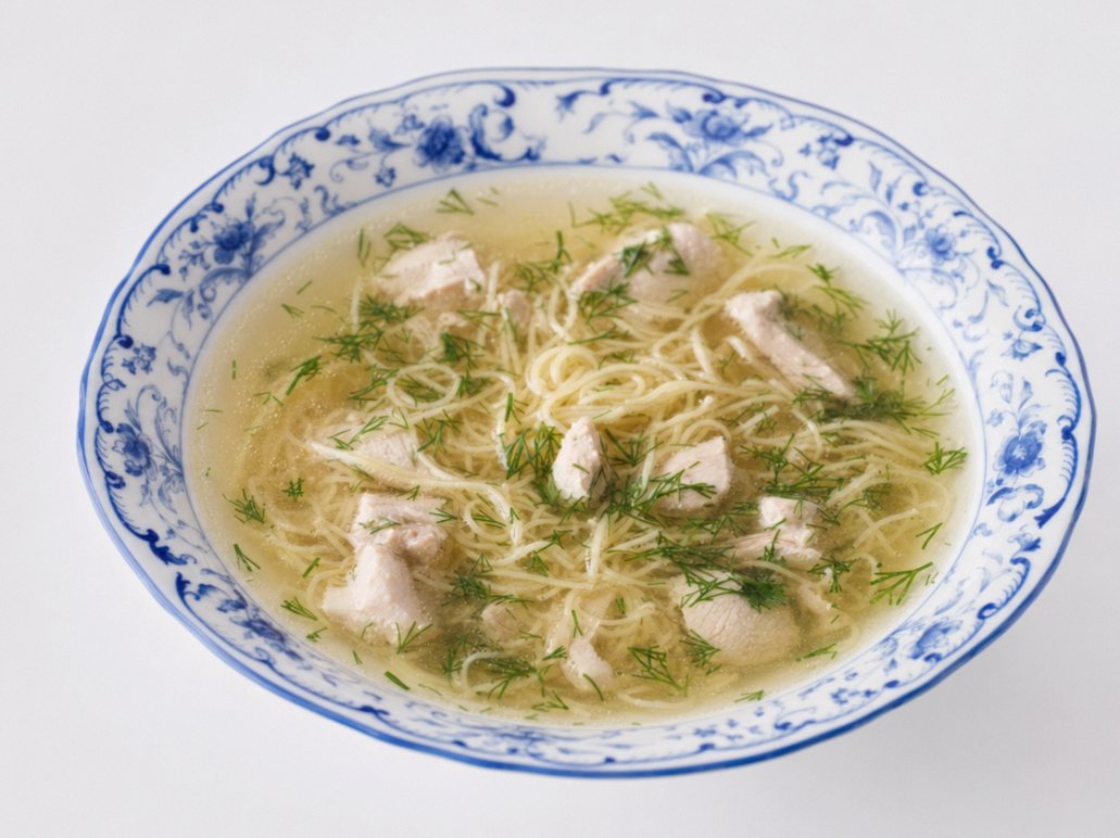 Бульон с домашней лапшой: рецепт, который давали выздоравливающим