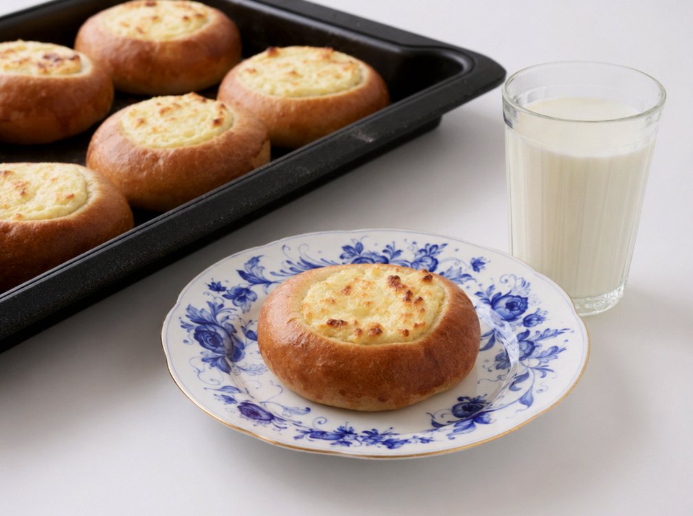 Ватрушки с творогом по-московски: рецепт из книги 1957 года